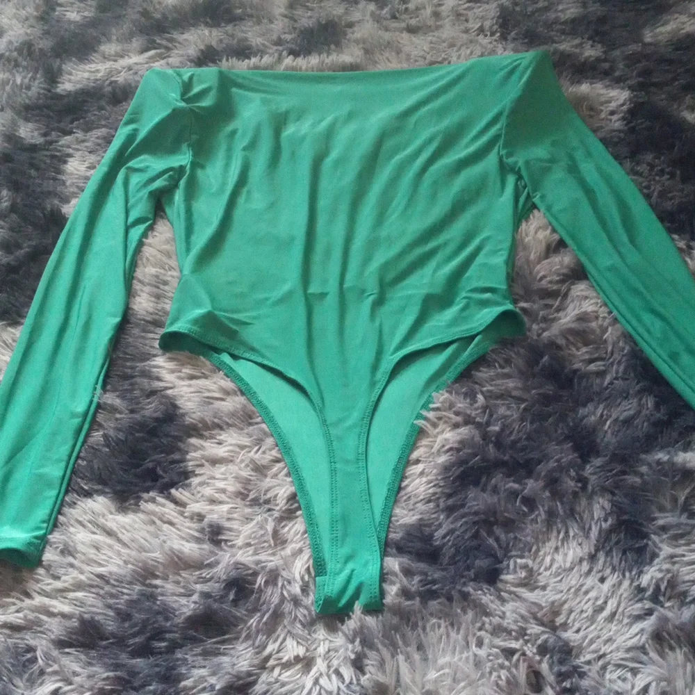 NWT Green Bodysuit Forever 21 size small - Picture 8 of 11